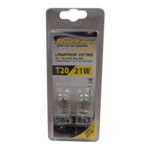 LAMPARA AUTOMOVIL 12V-21W T20 - TRASERA 2 UNIDADES