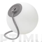 LAMPARA DE PIE LED Ø25 NORAI - LUZ RGB GRIS