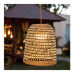 LAMPARA EXTERIOR COLGANTE PORTÁTIL