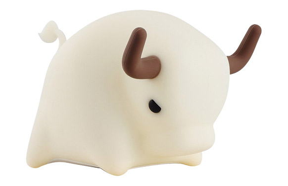 126_68fe7c905ed86 LAMPARA PORTATIL INFANTIL LED HARRY 3W 3000K - TACTIL CON FORMA DE TORO - Imagen 1