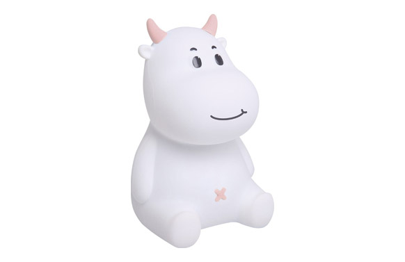 126_68fe7c9327ed5 LÁMPARA PORTÁTIL INFANTIL LED RGB MICAELA 1,2W - TACTIL CON FORMA DE VACA - Imagen 1