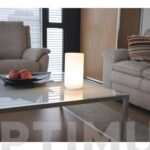 LAMPARA SOBREMESA LED INTEGRADO CRISTAL BLANCO - LUZ RGB 300LM 5.5W