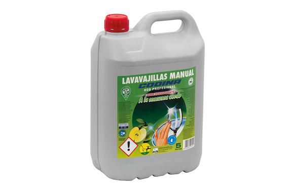126_68fe7e02ada1c LAVAVAJILLAS MANUAL PROFESIONAL - 5 L MANZANA VERDE - Imagen 1
