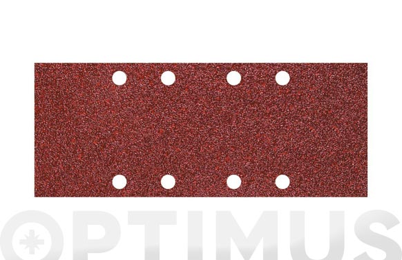 126_68fe7e6bf2434 LIJA ADHERENTE MADERA METAL GR 40 5 UDS - 93 X 230 MM 8 AGUJEROS - Imagen 1
