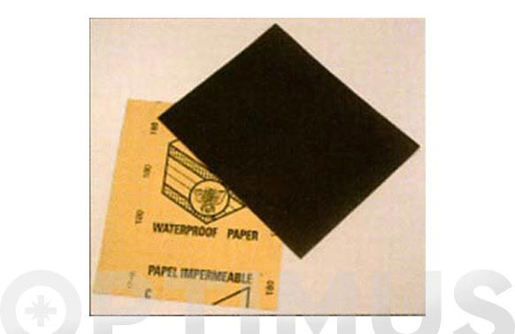 126_68fe7e91ba524 LIJA DE MANO PAPEL IMPERMEABLE "ABEJA" - Imagen 1
