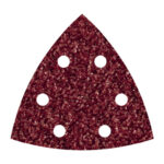 LIJA DELTA ADHERENTE MADERA METAL GR 40 5 UDS - 90 X 95 MM 6 AGUJEROS