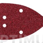 LIJA MOUSE ADHERENTE MADERA METAL GR 120 10 UDS - 96 X 136 MM 4 AGUJEROS