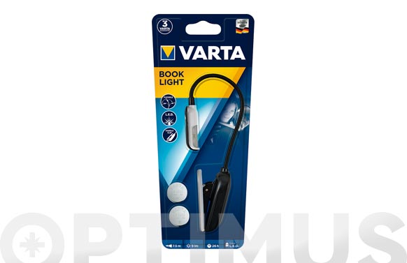126_68ff31bba8542 LINTERNA LED BOOK LIGHT - LECTURA LIBROS - Imagen 1