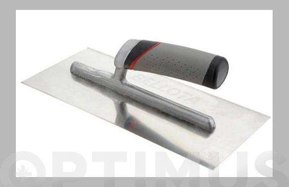 126_68ff32cf8abb4 LLANA INOX LISA MANGO ABIERTO BIMATERIAL - 280 X 120 MM - Imagen 1