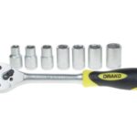 LLAVE CARRACA ½" - CON 7 VASOS DE ½"