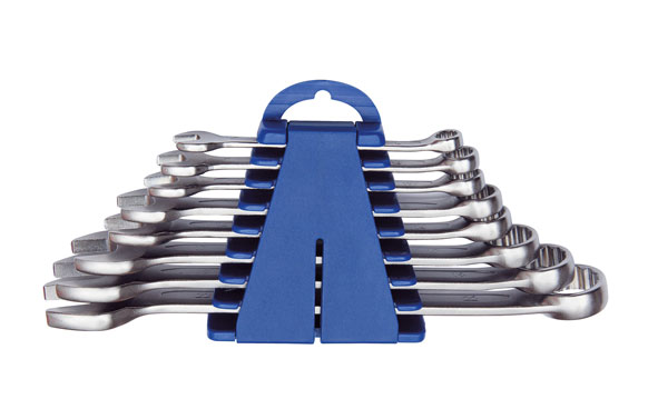 126_69012be470dcb LLAVE COMBINADA CROMO MATE JUEGO 8 PZS - 8-22 MM - Imagen 1