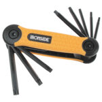 LLAVE TORX 8 PZS DE T 9 A T 40 - FORMATO NAVAJA, BIMATERIAL