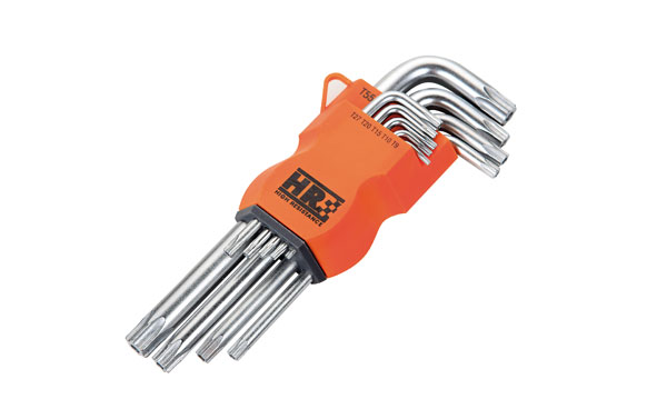 126_69012de729017 LLAVE TORX INVIOLABLE LARGA JUEGO 9 PZ - T 9 A T 55 - Imagen 1