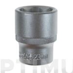 LLAVE VASO CV. ½" 23 MM
