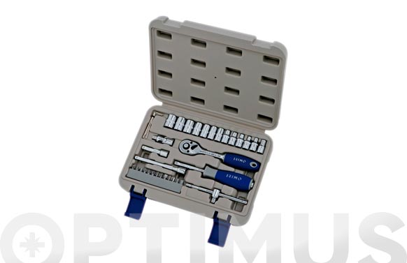 126_69012ea3e3e37 LLAVE VASO HEXAGONAL JUEGO 35 PZS - Imagen 1