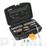 MALETIN PROFESIONAL 35 PIEZAS 1/4" CROMO VANADIO