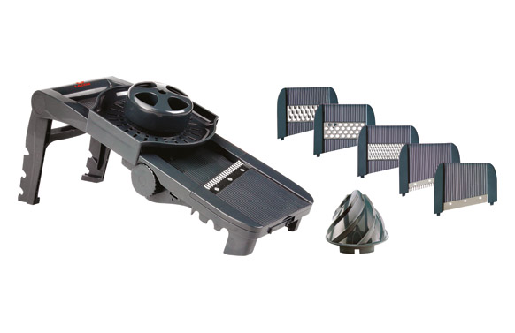 126_6901d8a3961ba MANDOLINA PLASTICO 5 CUCHILLAS - Imagen 1