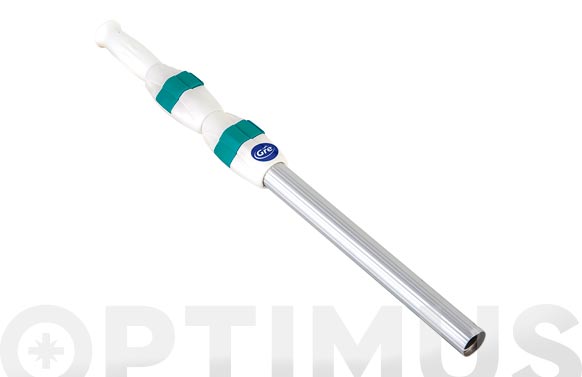 126_6901d9e339c38 MANGO TELESCOPICO PISCINA PLATEADO - Imagen 1