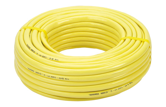126_6901d9e39d528 MANGUERA 3 CAPAS AGROFLEX AMARILLA Ø 15 MM - Imagen 1