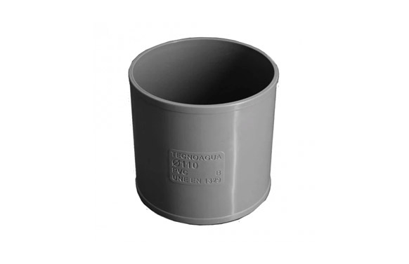 126_69024ffd5547d MANGUITO EVACUACION PVC H-H - Imagen 1