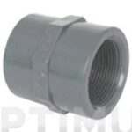 MANGUITO HEMBRA ROSCA-HEMBRA PVC PRESION