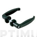 MANILLA 232 ROSETA ALUMINIO PUERTA METALICA (JUEGO)