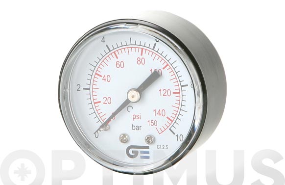 126_69025165b5107 MANOMETRO Ø 53 SALIDA POSTERIOR - Imagen 1