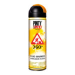 MARCADOR FLUORESCENTE 360º SPRAY NARANJA T143
