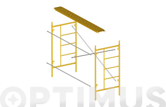 126_6903211027a01 MARCO ANDAMIO REFORZADO - Imagen 1