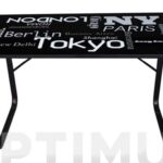 MESA ACERO CRISTAL LITOGRAFIADO CITIES