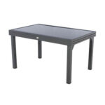 MESA ALUMINIO CRISTAL EXTENSIBLE
