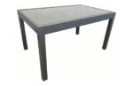MESA ALUMINIO CRISTAL EXTENSIBLE GRIS - Imagen 2