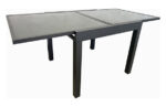 MESA ALUMINIO CRISTAL EXTENSIBLE GRIS - Imagen 3