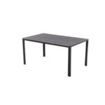 MESA ALUMINIO POLYWOOD NEGRO/GRIS DOUGLAS