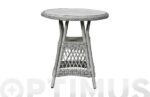 MESA CAFE RATAN REDONDA DUNA