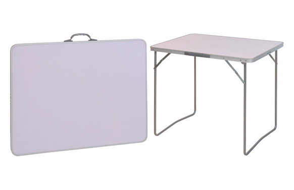 126_6903244f15659 MESA CAMPING PLEGABLE BLANCA - Imagen 1