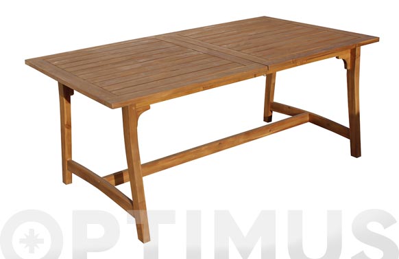 126_6903249adba59 MESA MADERA EXTENSIBLE ACACIA - Imagen 1