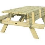 MESA PICNIC BANCOS ABATIBLES