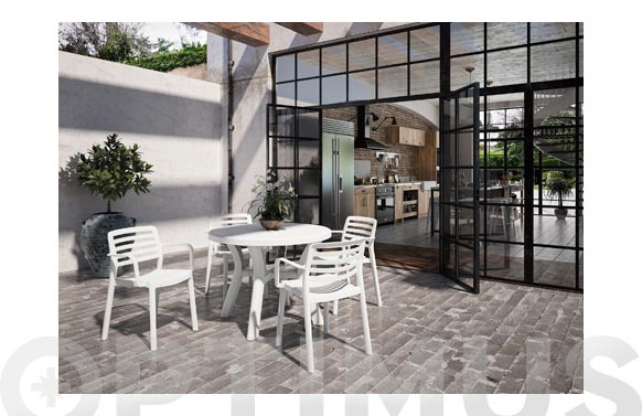 126_690324e2a3cd4 MESA REDONDA DALIA BLANCO - Imagen 1