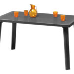 MESA RESINA DOMINGO ANTRACITA