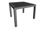 MESA RESINA RATAN ELEGANCE NEGRO - Imagen 5
