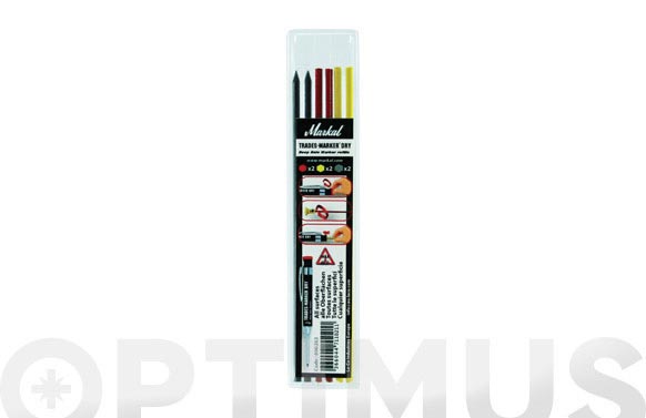 126_6903262092d49 MINA RECAMBIO LAPIZ MARCADOR 9688405 (6 UNIDADES) - Imagen 1