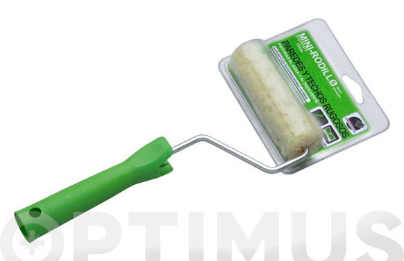 126_6903266bae8bf MINI RODILLO HILO VERDE + VARILLA PAREDES Y TECHOS RUGOSOS - Imagen 1