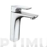 MONOMANDOLAVABO MEDIO ALTO SERIE KORAL CROMO