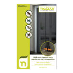 MOSQUITERA PARA PUERTA DOS HOJAS FIJACION TEXTIL