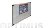 MOSQUITERA VENTANA EXTENSIBLE FIBRA VIDRIO BLANCA
