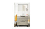 MUEBLE BAÑO 80 CM + ESPEJO ATHENA