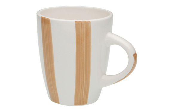 126_690475d67930f MUG CERAMICA 350ML LIGIA BEIGE - Imagen 1