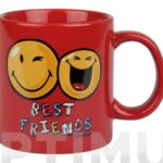 MUG CERAMICA SMILEY 330 ML