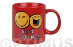 MUG CERAMICA SMILEY 330 ML